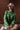 Fuzzy Ball Knit Gradient Green