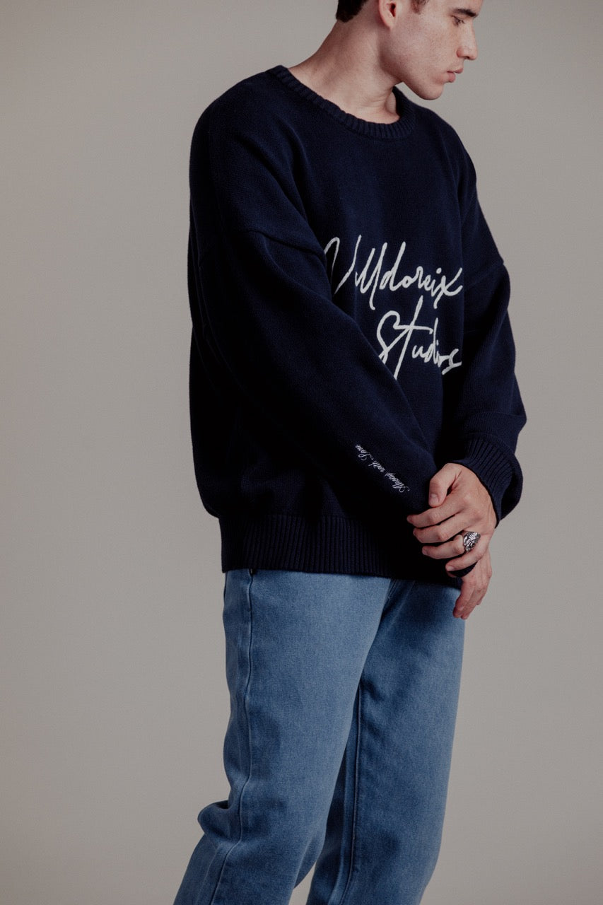 Always with Love Signature Knit Iconic Navy