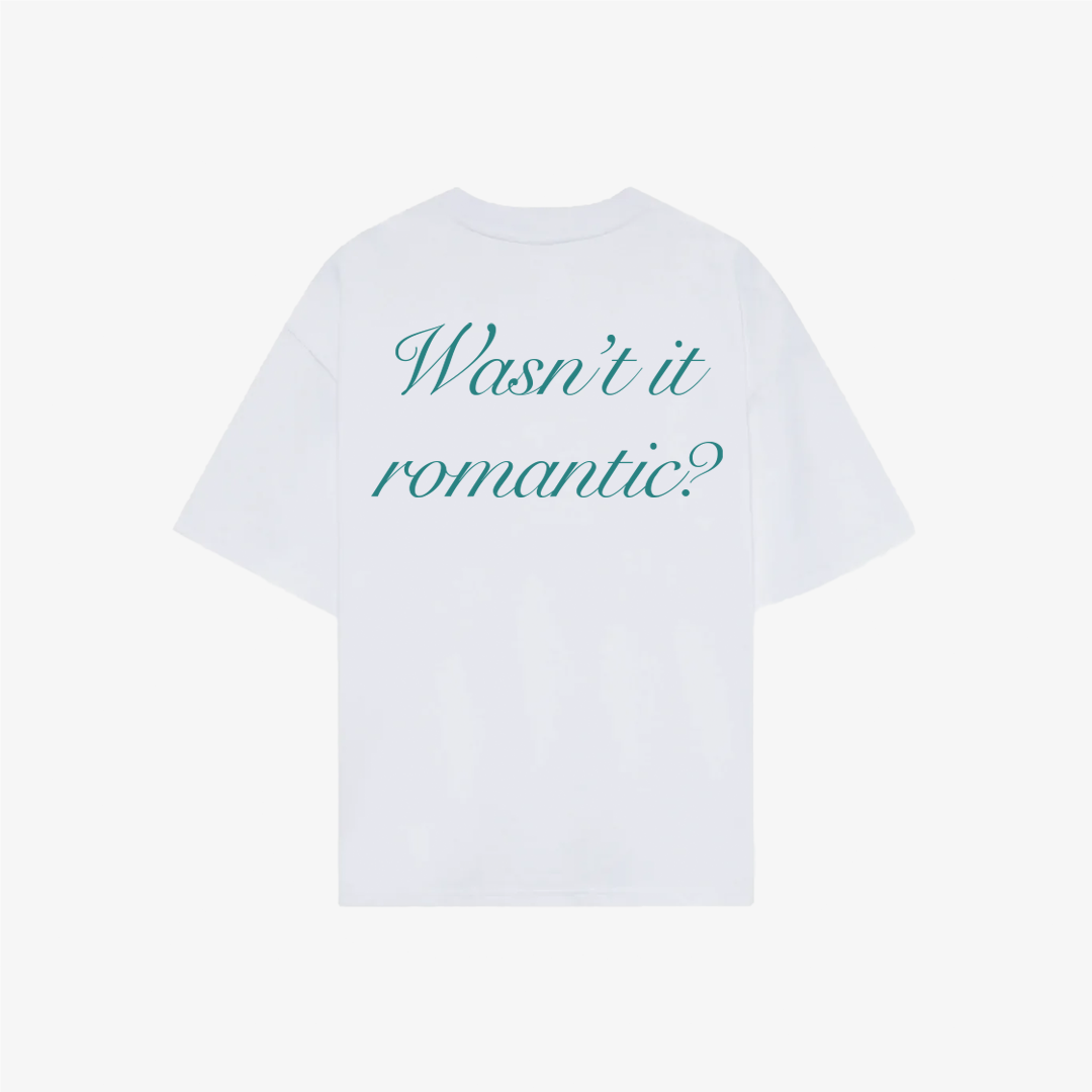 Wasn't it Romantic? S/S Tee White