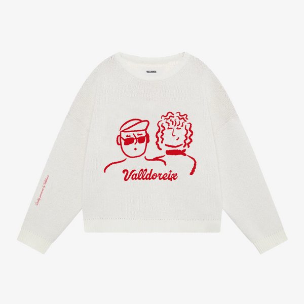 Tennis Spectators Knit Off-White – Valldoreix