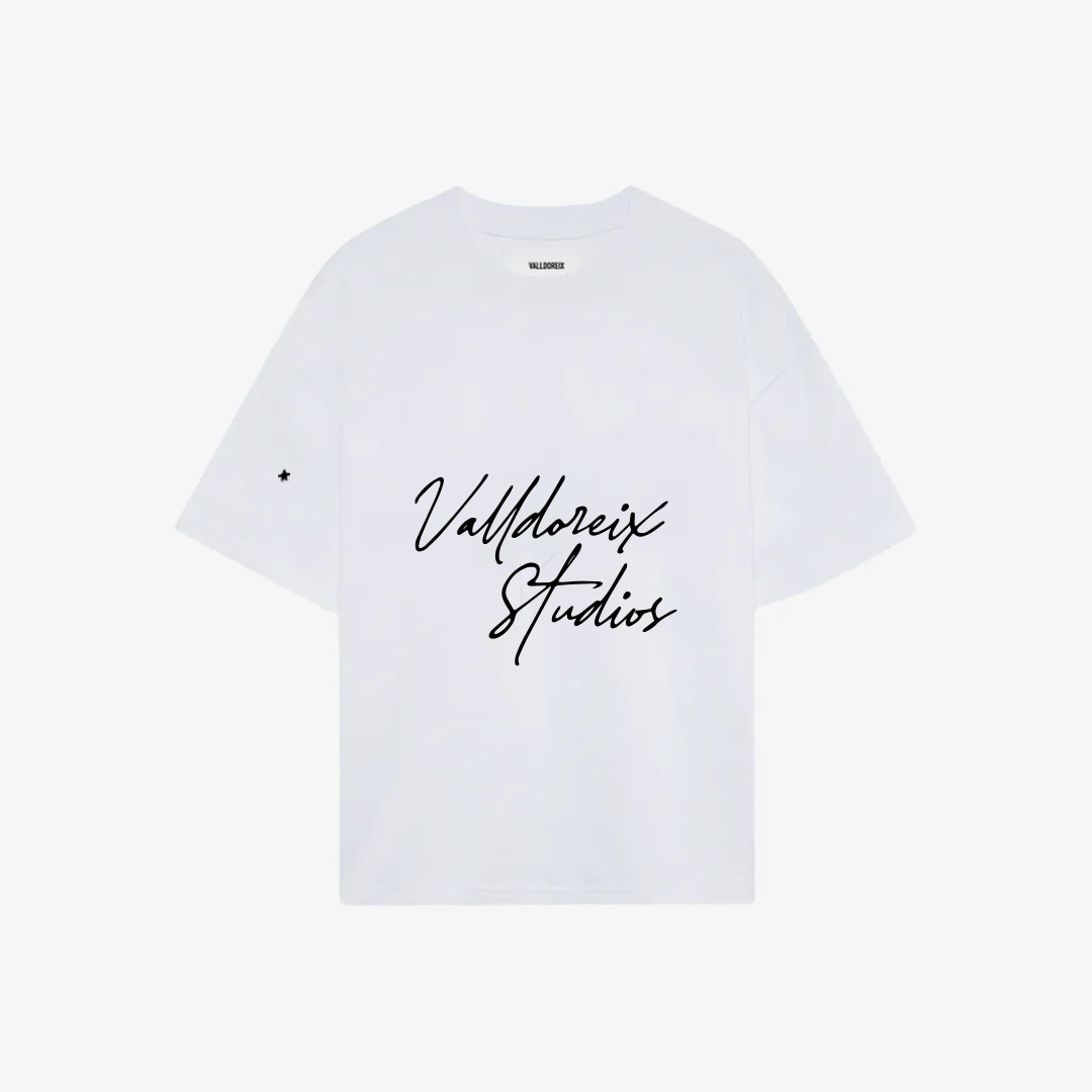 Always with Love Signature Oversized Tee White