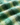 Fuzzy Ball Knit Gradient Green
